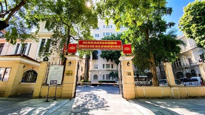 Trụ sở Bộ Văn hóa, Thể thao và Du lịch. Ảnh tư liệu: V.T/Báo Tin tức và Dân tộc
