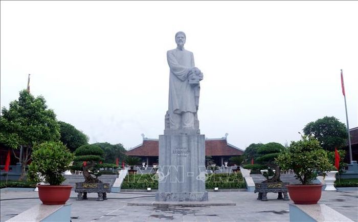 Khu lưu niệm danh nhân văn hóa Lê Quý Đôn, xã Lê Quý Đôn, tỉnh Hưng Yên. Ảnh: Đinh Văn Nhiều/TTXVN