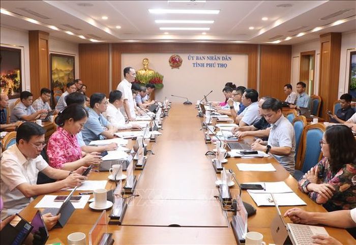 Quang cảnh buổi làm việc. Ảnh: Thu Hương/TTXVN