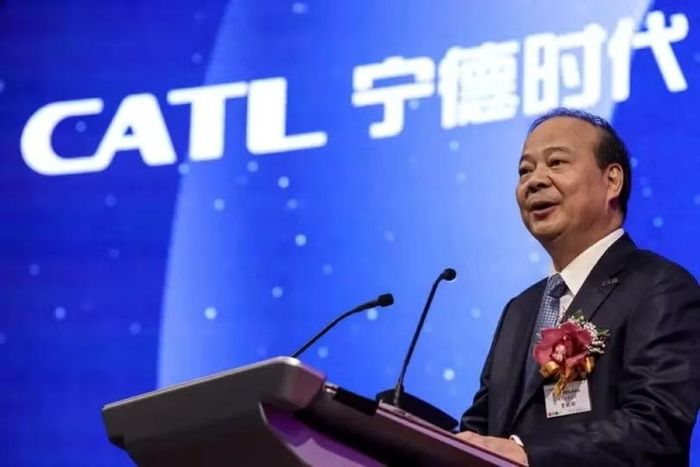Người sáng lập, Chủ tịch CATL, tỷ phú Tăng Dục Quần. Ảnh: Sina.