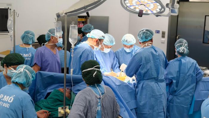 Ca mổ đầu tiên ở BV Việt Đức cơ sở Ninh Bình