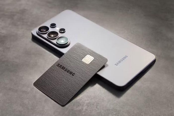 Thẻ tín dụng Galaxy Card được Samsung phát hành tại thị trường Mỹ. Ảnh: Samsung.