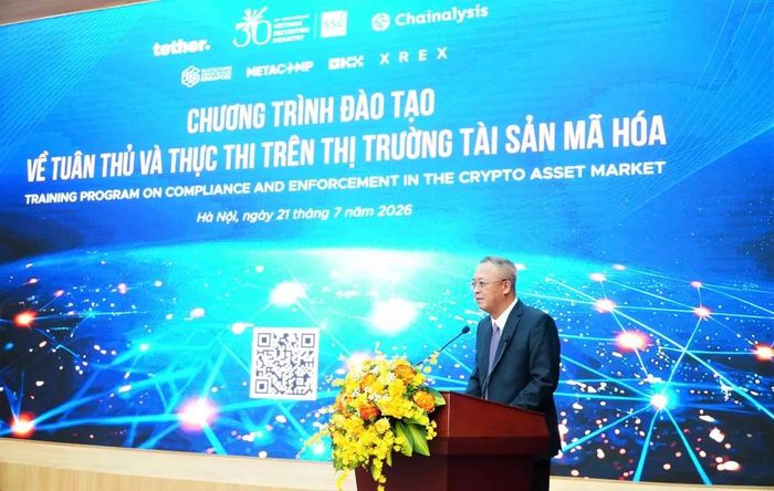 Ông Bùi Hoàng Hải phát biểu tại sự kiện. Ảnh: UBCKNN