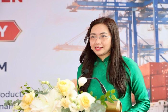 Bà Nguyễn Thu, Đại diện Tập đoàn AGROFERT tại Việt Nam. Ảnh: Minh Huệ/TTXVN