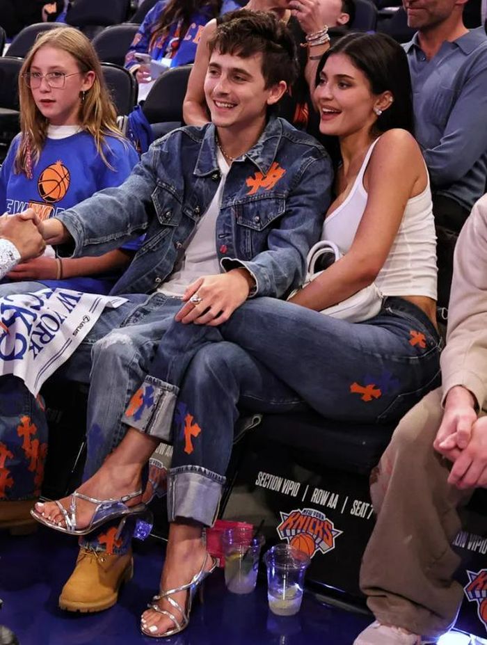 Kylie Jenner và Timotheé Chalamet nhiều lần được bắt gặp đồng hành tại các sự kiện thể thao và giải trí lớn. Ảnh: Getty Images