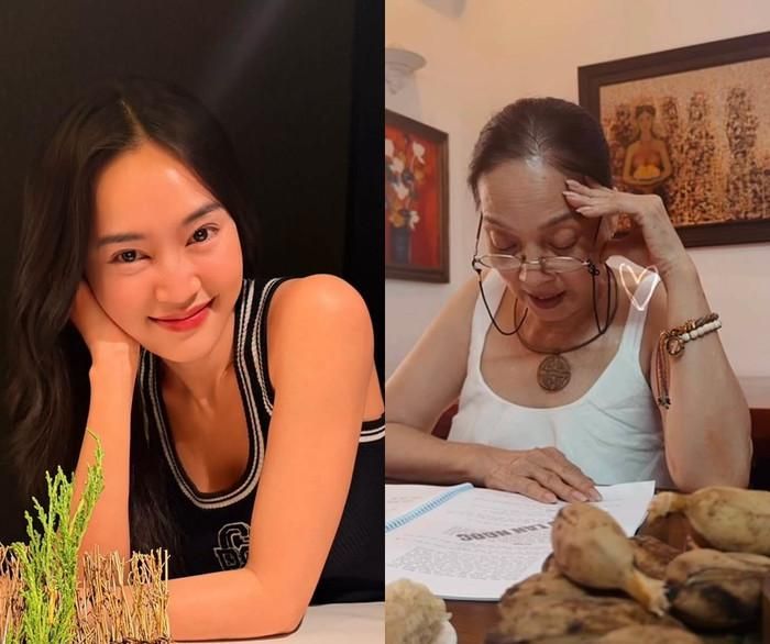 Ninh Dương Lan Ngọc chia sẻ khoảnh khắc hội ngộ NSND Lê Khanh.