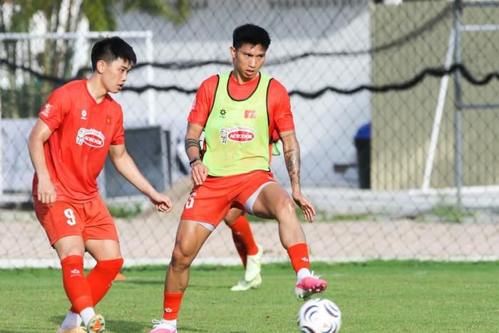 Đình Bắc không bị cấm 2 trận tại AFF Cup 2026. Ảnh: VFF