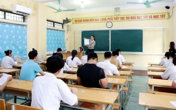 Thí sinh tham gia kỳ thi tốt nghiệp THPT 2026. Ảnh: Long Anh