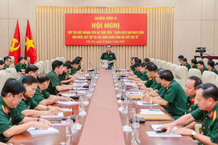 Quân khu 9 được giao chỉ tiêu tìm kiếm, quy tập 1.450 hài cốt liệt sĩ.