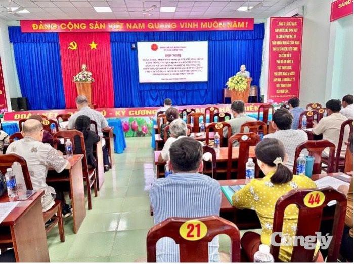 Đảng ủy xã Bình Châu tổ chức Hội nghị về công tác kiểm tra, giám sát tháng 4/2026.