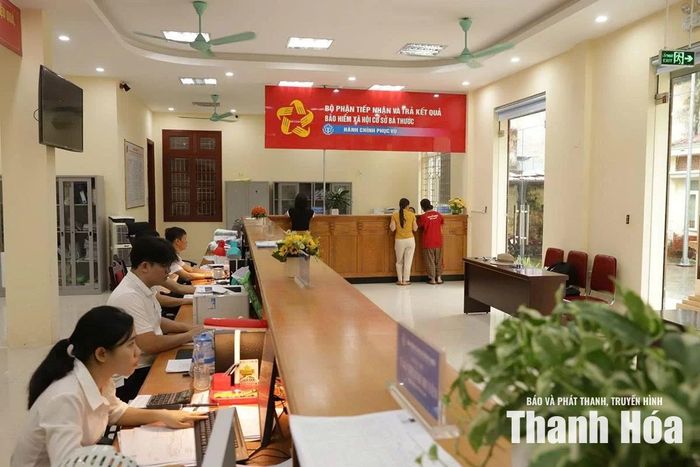 BHXH cơ sở Bá Thước xây dựng môi trường không khói thuốc.