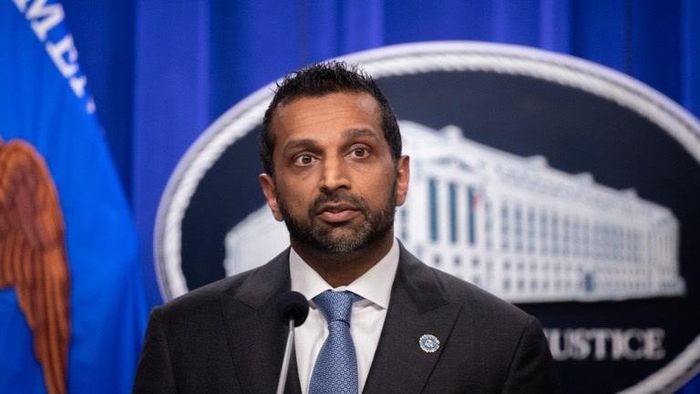 Giám đốc Cục Điều tra Liên bang Mỹ (FBI) Kash Patel. Ảnh: Getty Images.