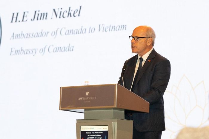 Đại sứ Canada tại Việt Nam Jim Nickel. Ảnh: Đại sứ quán Canada