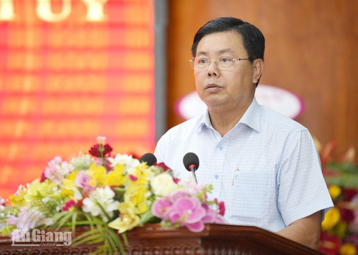 Đồng chí Nguyễn Tiến Hải. Ảnh: THỤY DU