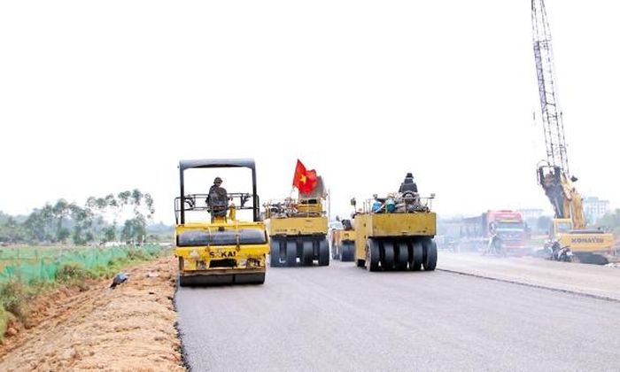 Nhà thầu thi công dự án đường Vành đai 4 - Vùng Thủ đô Hà Nội đoạn qua tỉnh Bắc Ninh.