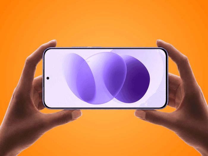 Xiaomi hé lộ thiết kế mới của dòng Poco với tông màu cam chủ đạo.