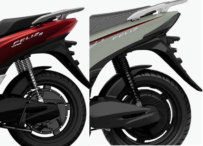 Các trang bị trên bộ đôi xe máy điện này cũng tương đương nhau (Ảnh: Websosanh.vn).