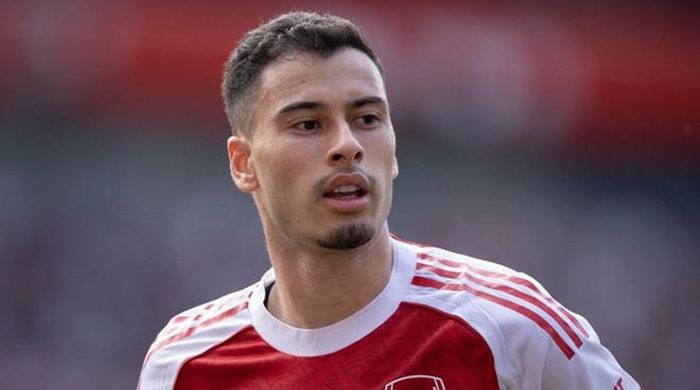 Martinelli có thể rời Arsenal sau một mùa giải sa sút phong độ. Ảnh: Imago.