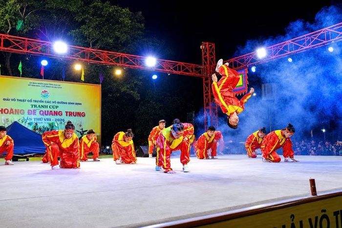 Liên hoan góp phần kết nối các đoàn võ thuật trong và ngoài nước, lan tỏa giá trị di sản và tạo thêm cơ sở thực tiễn cho hồ sơ võ cổ truyền Bình Định trình UNESCO. Ảnh: H.V