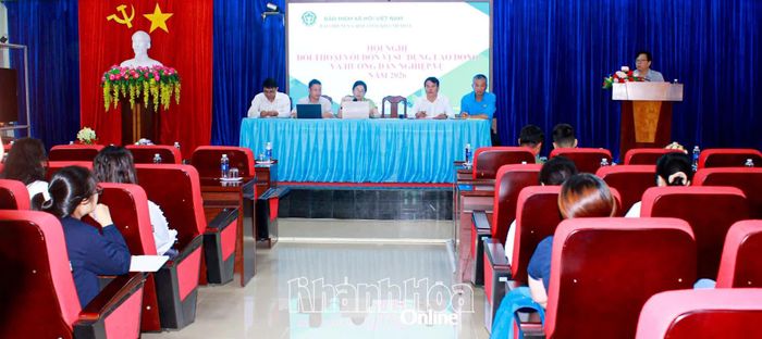 Hội nghị đối thoại với đơn vị sử dụng lao động do Bảo hiểm xã hội tỉnh tổ chức đầu tháng 7.