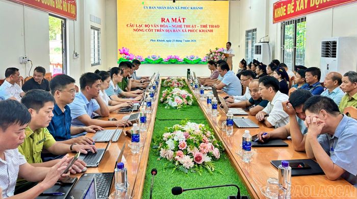 Quang cảnh lễ ra mắt.