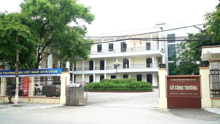 Trụ sở của Sở Công Thương tỉnh Lào Cai.
