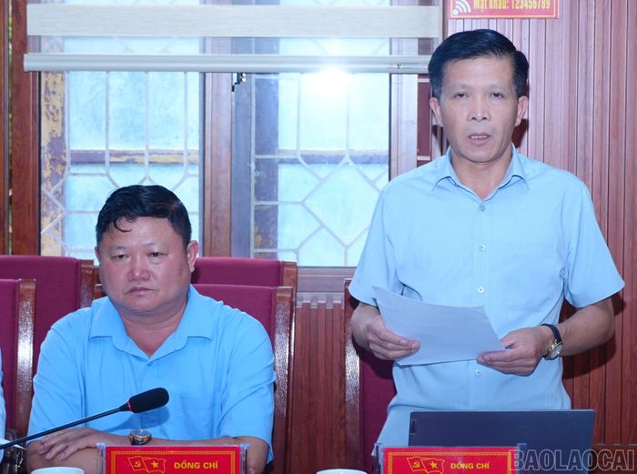 Đại diện phường Sa Pa và các xã trong khu vực đề xuất một số nội dung nhằm thực hiện hiệu quả nghị quyết.