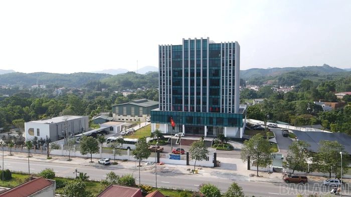 Trụ sở Công ty Điện lực Lào Cai.