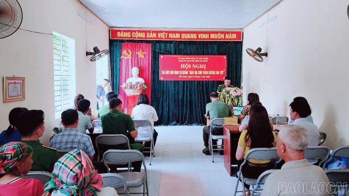 Quang cảnh buổi lễ.