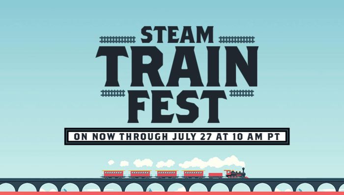 Steam Train Fest mang đến cơ hội sở hữu nhiều tựa game tàu hỏa với mức giá ưu đãi.