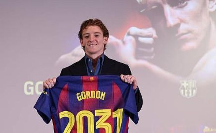 Gordon rời Newcastle để gia nhập Barcelona. Ảnh: Getty Images.