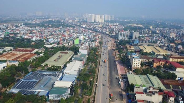Một đoạn Quốc lộ 1A qua Thủ đô. Ảnh: Báo Pháp Luật Việt Nam
