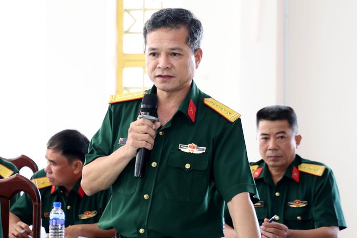 Đại tá Lê Anh Vương, Phó Chỉ huy trưởng kiêm Tham mưu trưởng Bộ CHQS tỉnh Lâm Đồng đề nghị các đơn vị liên quan bảo đảm an toàn cho lực lượng tham gia hỗ trợ