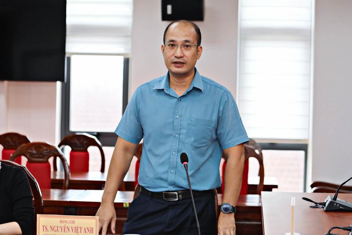TS Nguyễn Việt Anh, giảng viên Viện Văn hóa và Phát triển - Học viện Chính trị quốc gia Hồ Chí Minh phát biểu thảo luận