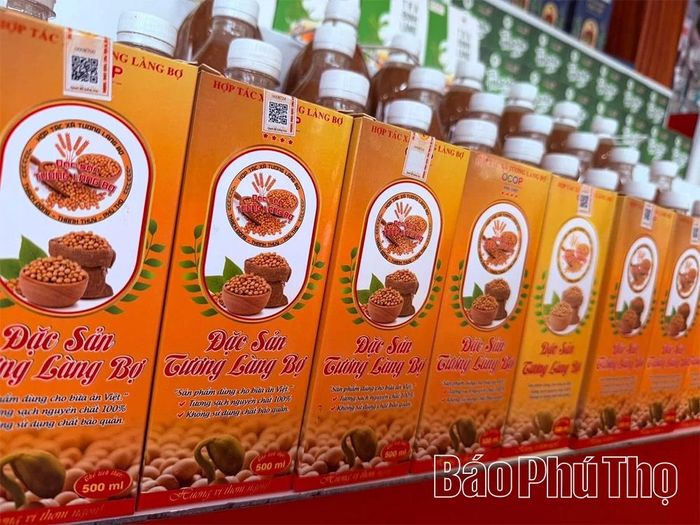 Đặc sản tương Làng Bợ được giới thiệu, quảng bá tại Lễ hội Đền Hùng và Tuần Văn hóa - Du lịch Đất Tổ 2026.