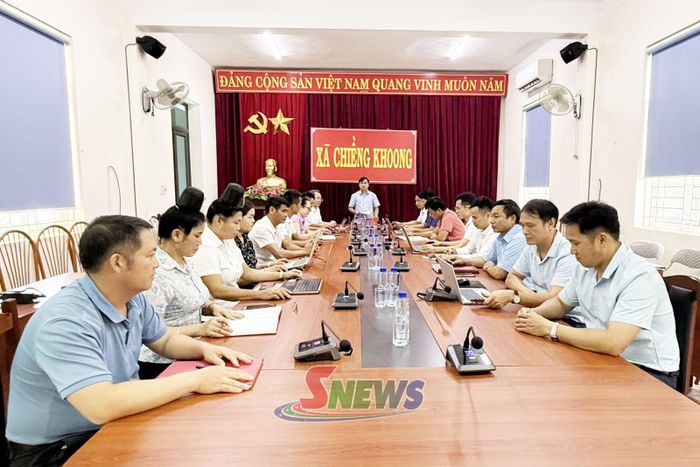 Đảng ủy xã Chiềng Khoong triển khai Kế hoạch số 50-KH/ĐU về "Ngày hướng về cơ sở".
