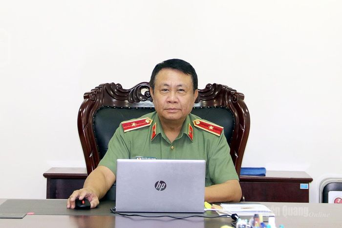 Thiếu tướng Nguyễn Đức Thuận, Giám đốc Công an tỉnh Tuyên Quang.