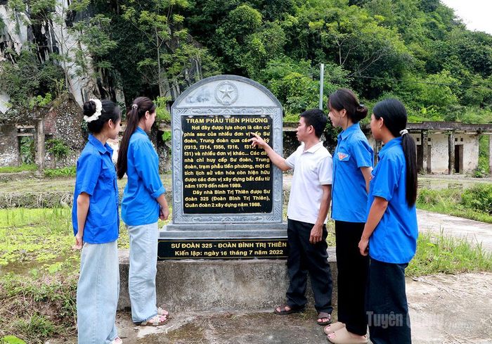 Làng Pinh trở thành địa chỉ đỏ giáo dục truyền thống của thế hệ trẻ.