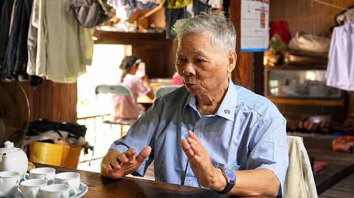 Ông Đồng Văn Lan, xóm Kim Sơn, xã Thần Sa.