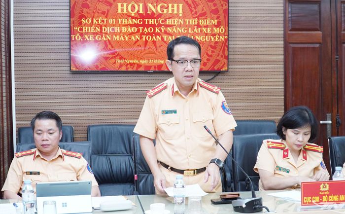 Các đại biểu phát biểu tại Hội nghị.