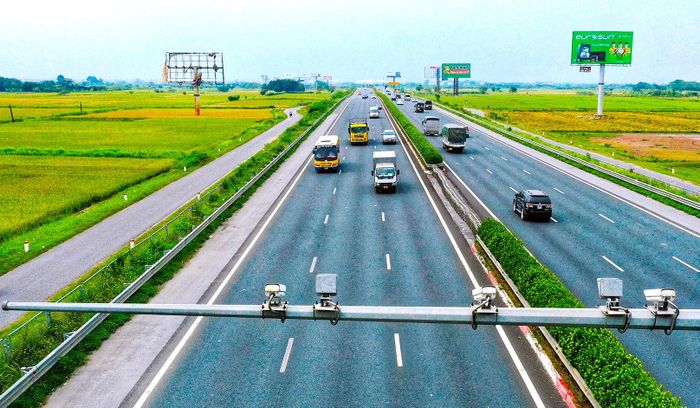 Hệ thống giao thông thông minh trên cao tốc Pháp Vân - Cầu Giẽ (Ảnh minh họa).