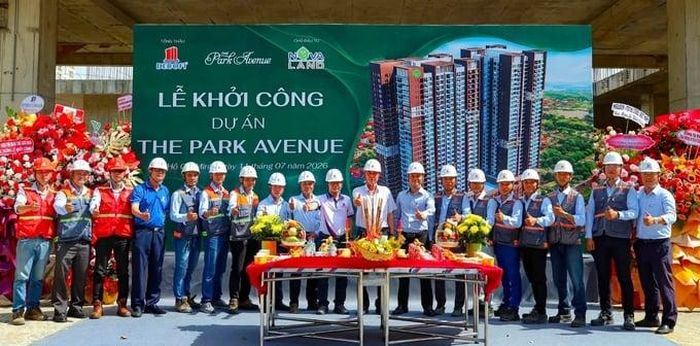 Decofi là đơn vị thi công dự án The Park Avenue