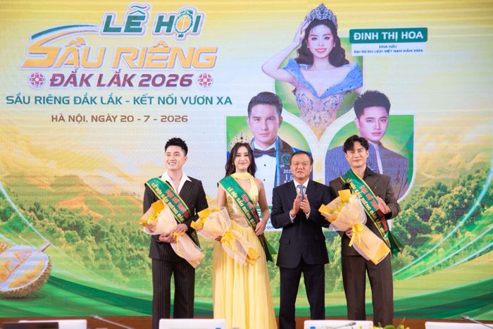 Ra mắt 3 đại sứ truyền thông Lễ hội Sầu riêng Đắk Lắk năm 2026