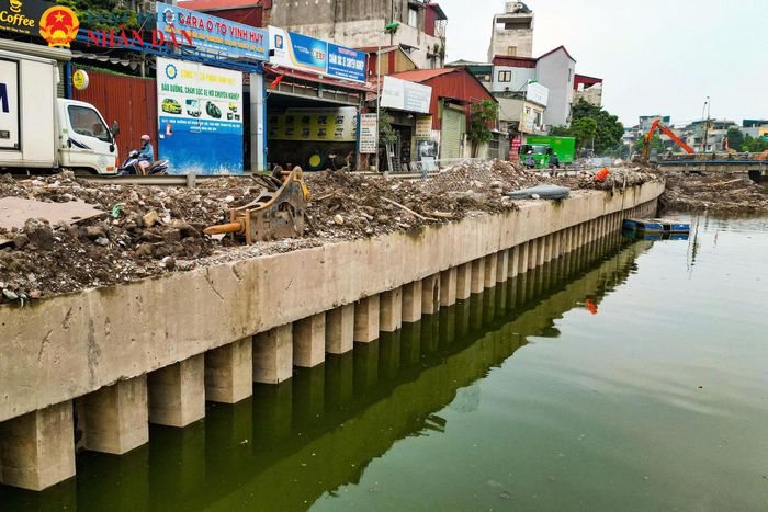 Công trình có chiều dài gần 5,8km (đoạn 1 từ đập Quang đến Quốc lộ 1A; đoạn 2 từ Quốc lộ 1A đến trạm bơm Yên Sở)