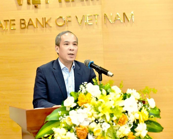 Phó Thống đốc Thường trực Đoàn Thái Sơn phát biểu chỉ đạo tại Diễn đàn