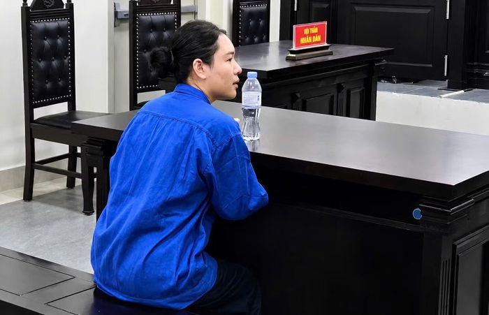 Bị cáo Hiên tại phiên tòa ngày 21/7.