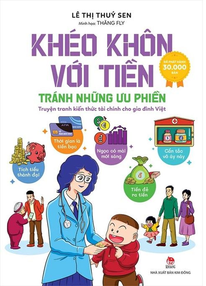 Sách "Khéo khôn với tiền" của tác giả Lê Thị Thúy Sen.