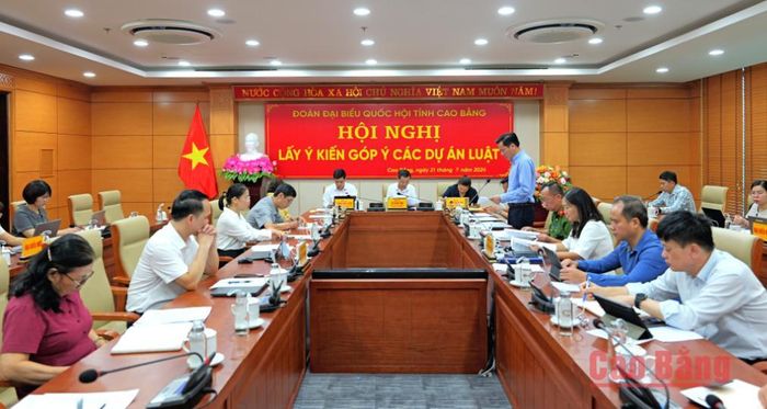 Các đại biểu tham dự hội nghị.
