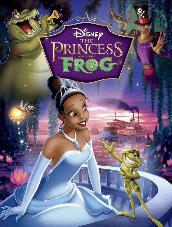Poster Công chúa và chàng Ếch năm 2009 - Ảnh: Disney
