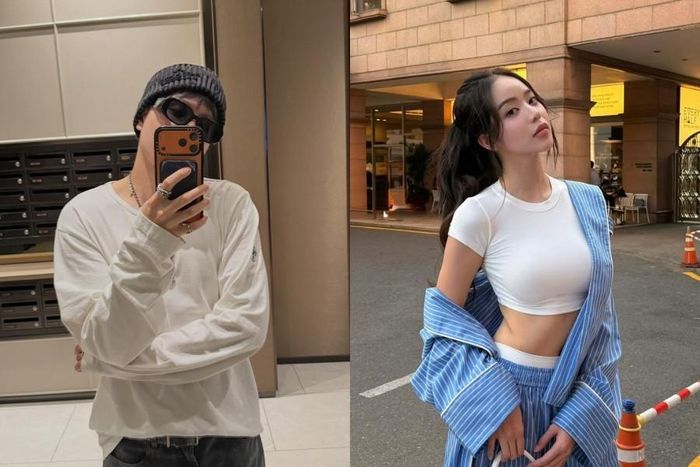 Cư dân mạng soi trang phục của Trịnh Thăng Bình và vóc dáng của Hoa hậu Thanh Thủy khá tương đồng với bộ đôi trong ảnh.